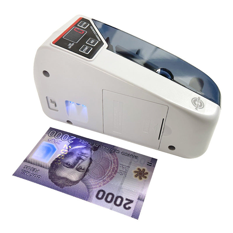 V31 Foreign Currency Counting Machine With Purple Light Banknote Verification