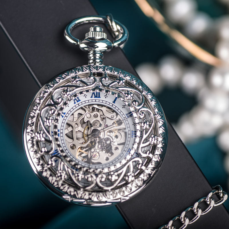 Automatic Mechanical Unisex Carved Hollow-out