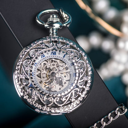 Automatic Mechanical Unisex Carved Hollow-out