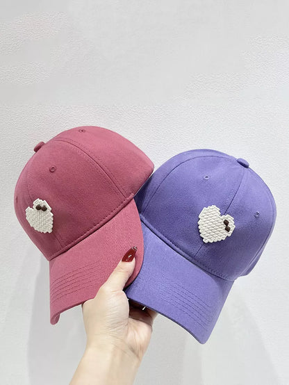 Heart Adjustable Baseball Cap