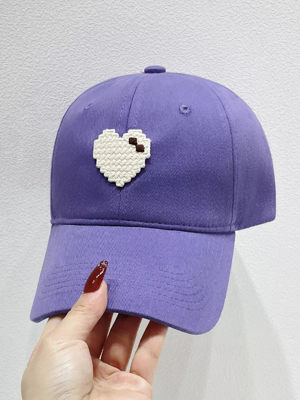 Heart Adjustable Baseball Cap