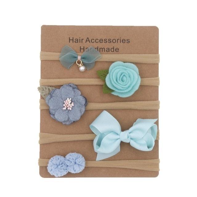 Baby Headbands Newborn hair Bows Kids Toddler headband Elastic Hair Band headwear children Girl Gorgeous Hair Accessories For Baby Girls