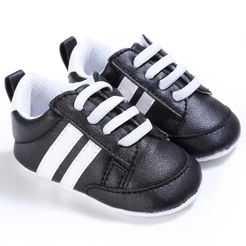 Baby Shoes Classical Sport Soft Sole PU Leather Multi-Color Crib Baby Moccasins Casual Sneakers