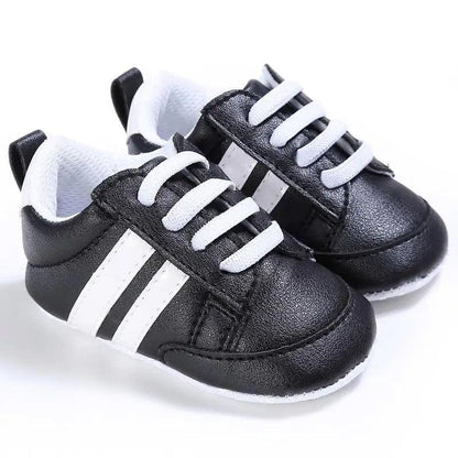 Baby Shoes Classical Sport Soft Sole PU Leather Multi-Color Crib Baby Moccasins Casual Sneakers