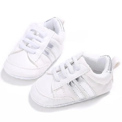 Baby Shoes Classical Sport Soft Sole PU Leather Multi-Color Crib Baby Moccasins Casual Sneakers