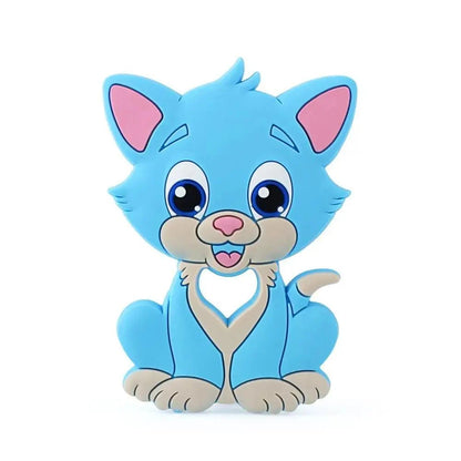 Baby Silicone Teethers BPA Free Teething Toy Animals Koala Bear Dog Teether Silicone Beads