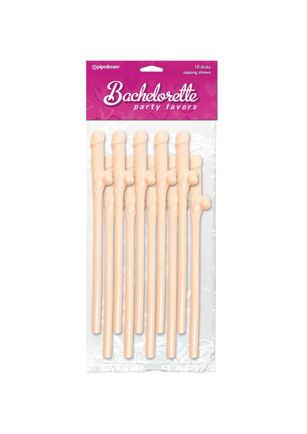 Bachelorette Party Favors Dicky Sipping Straws