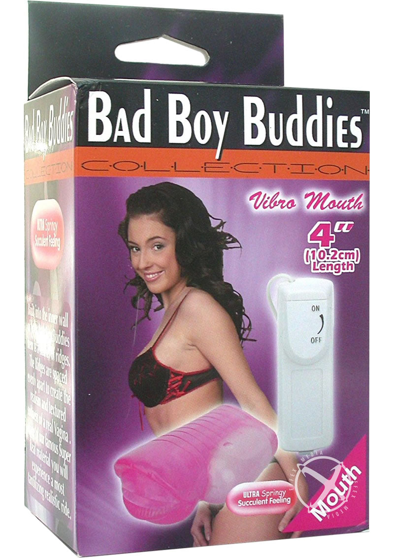 Bad Boy Buddies Vibro Mouth Masturbator