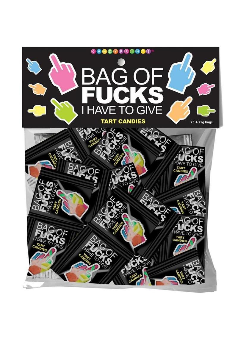 Candyprints Bag of Fucks I Have to Give 25 Fun Pack