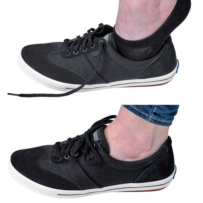 Invisible No Show Bamboo Rayon Socks - 3 Pair and 6 Pair Packs Available