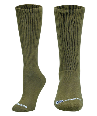 Military Knee high Premium Crew Socks - 2 Pack