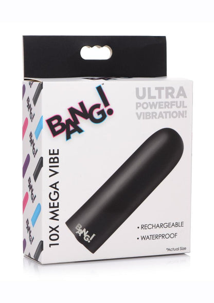 BANG! 10X Ultra Mega Powerful Vibe Rechargeable Vibrating Bullet