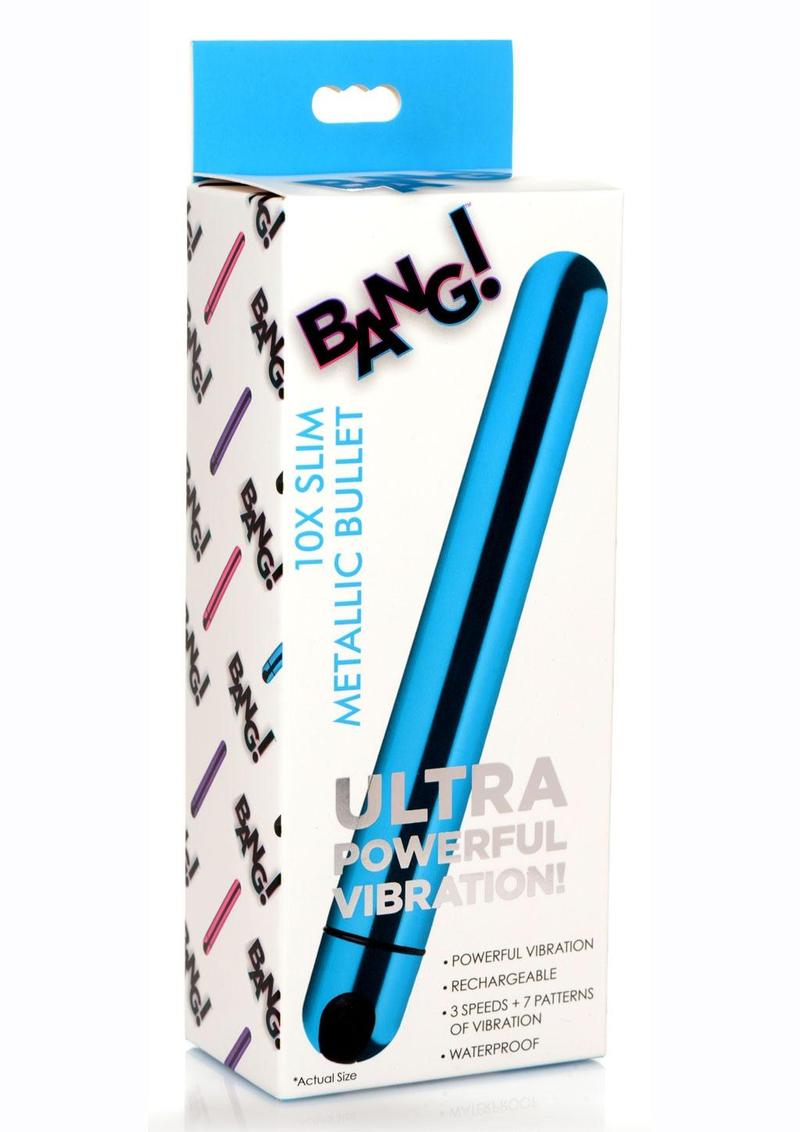 Bang 10x Slim Metallic Bullet Vibrator