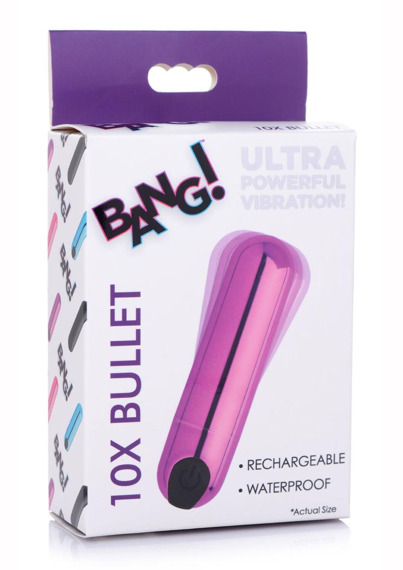 Bang! 10X Bullet Ultra Powerfu Vibrating Rechargeable Vibrator