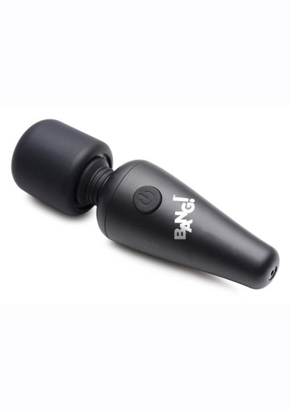 BANG! Mini Wand Ultra Powerful Rechargeable Silicone Vibrator