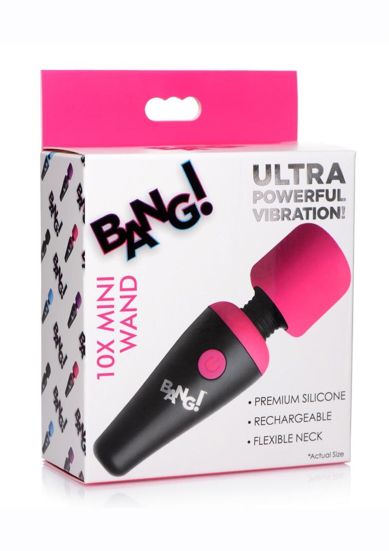 Bang! 10X Vibrating Mini Rechargeable Silicone Massage Wands