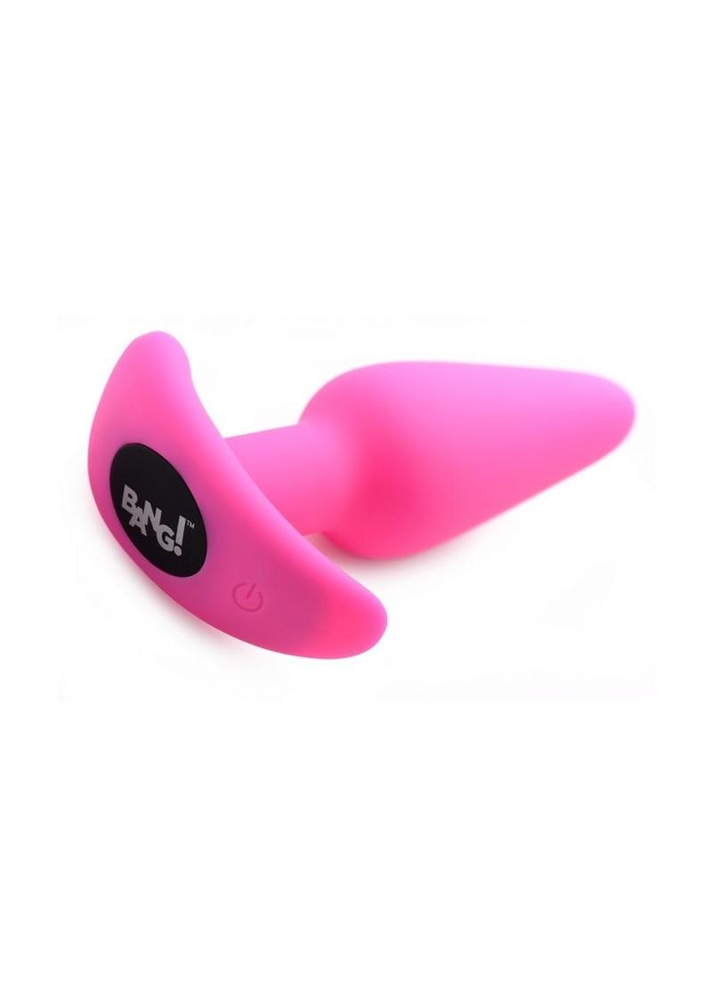 BANG 21X Silicone Vibrating Butt Plug with Remote