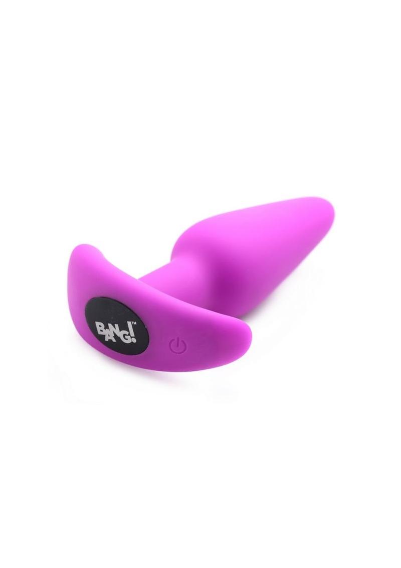 BANG 21X Silicone Vibrating Butt Plug with Remote