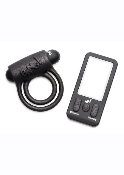 Bang! 25x Silicone Cock Ring With Remote Control Vibrators