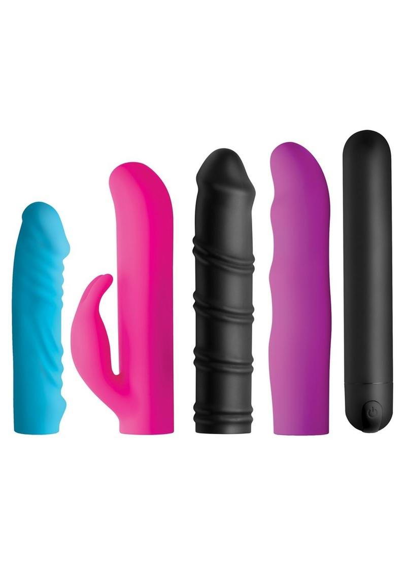 4-in-1 XL Bullet &amp; Sleeve Kit Rechargeable Bang Vibrator