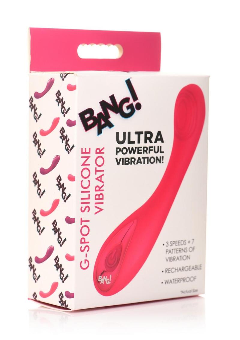 Bang! Ultra Power G-Spot Rechargeable Silicone Vibrator