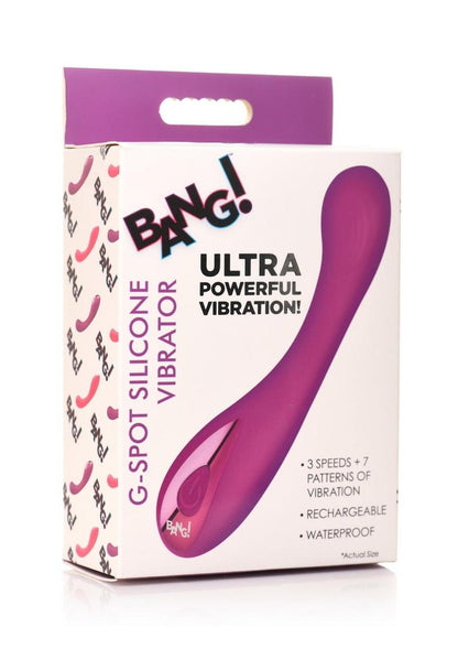 Bang! Ultra Power G-Spot Rechargeable Silicone Vibrator