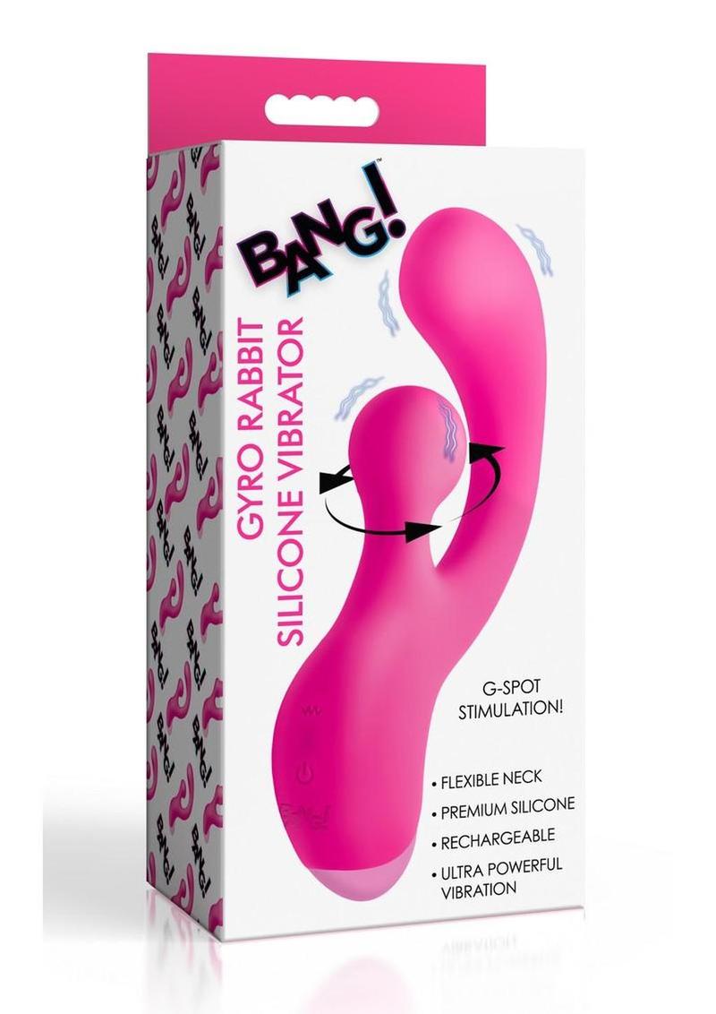 BANG! Gyro Rabbit Silicone Vibrator