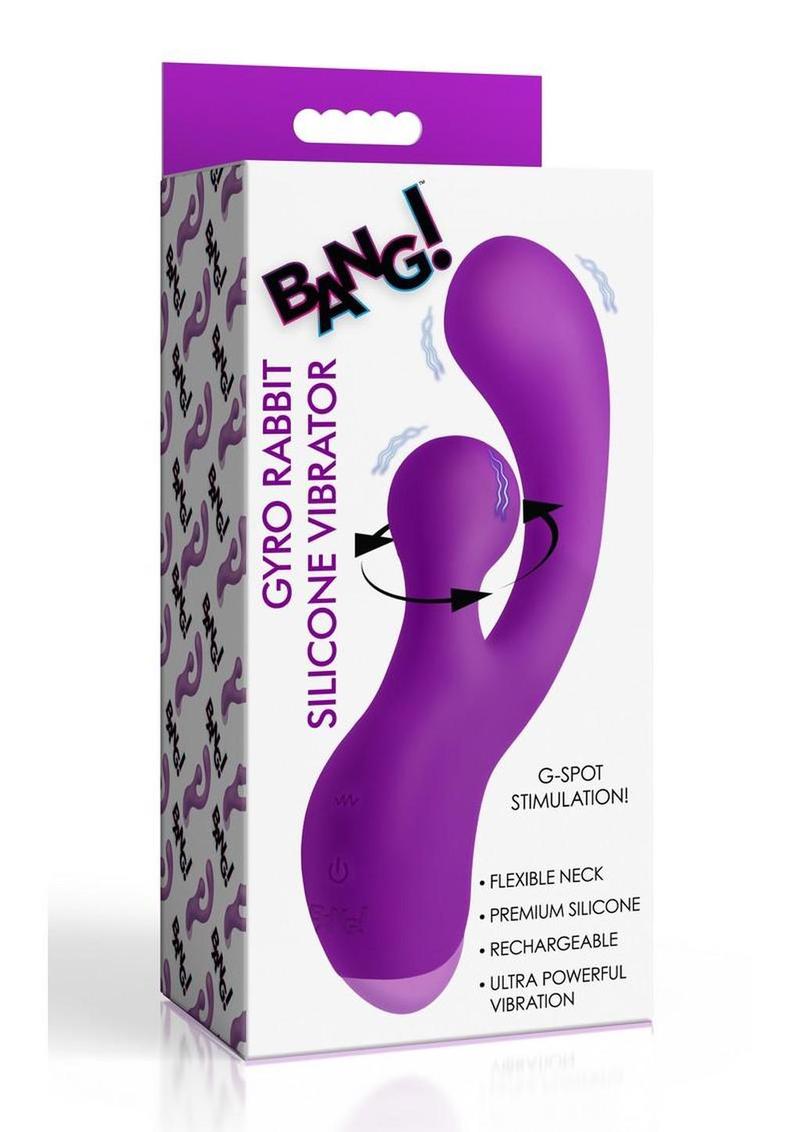 BANG! Gyro Rabbit Silicone Vibrator