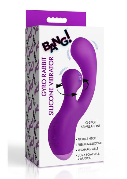 BANG! Gyro Rabbit Silicone Vibrator