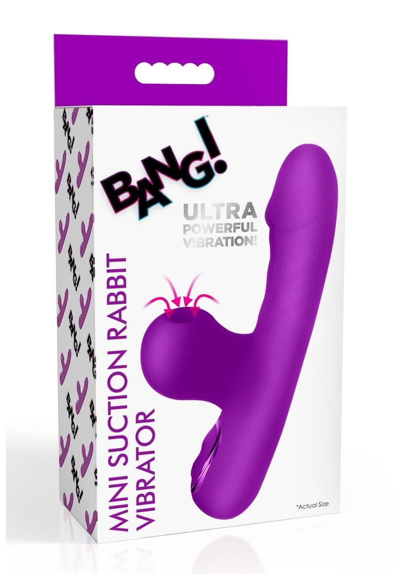 Bang! Mini Suction Ultra Powerful Rabbit Vibrator