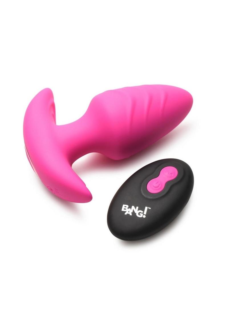 BANG Rotating And Vibrating Silicone Butt Plug