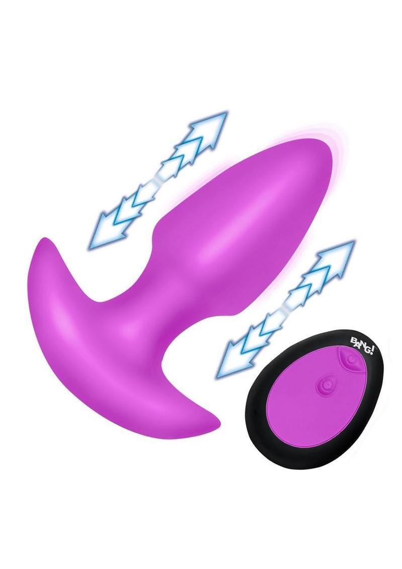 Bang! Thrusting And Vibrating Butt Plug
