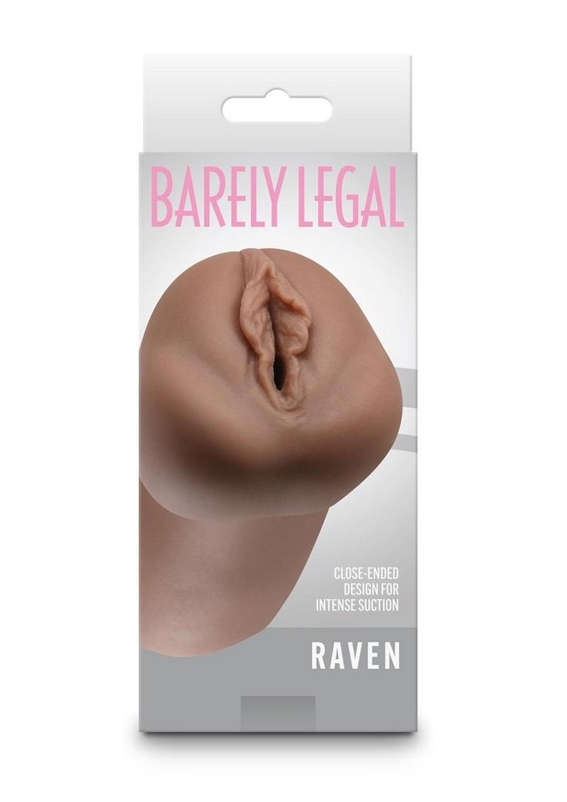 Barely Legal Raven Closed End Masturbator With Realistic Sleeve