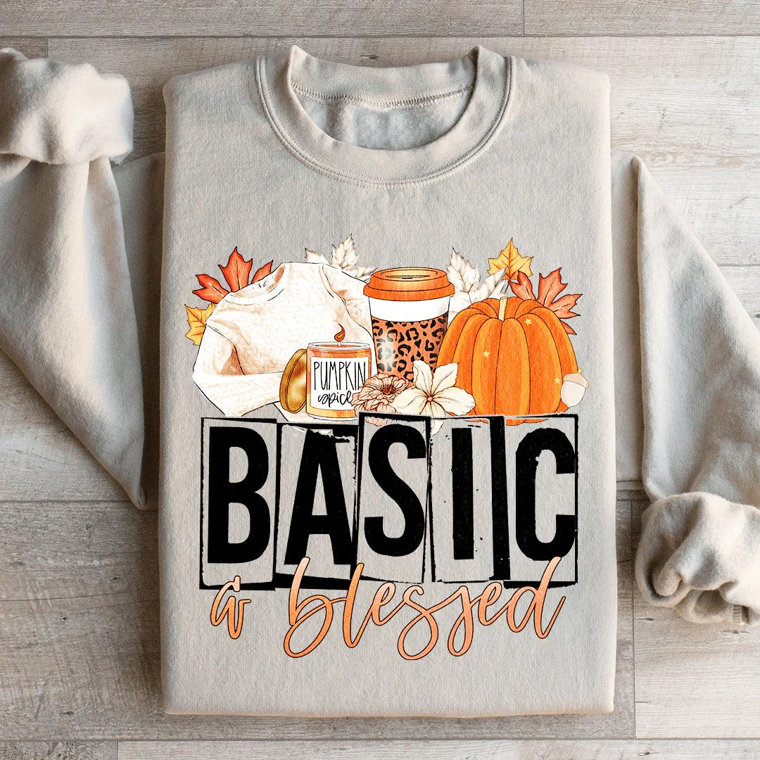 Basic &amp; Blessed Sweatshirt