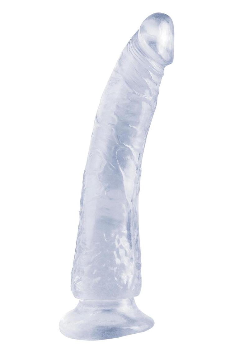 Basix Rubber Works Slim Seven Realistic Dildo with Suction Cup