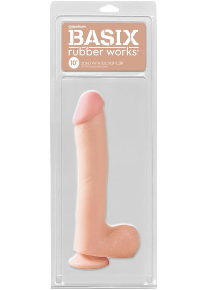 Basix Rubber Works Versatile Dong With Suction Cup