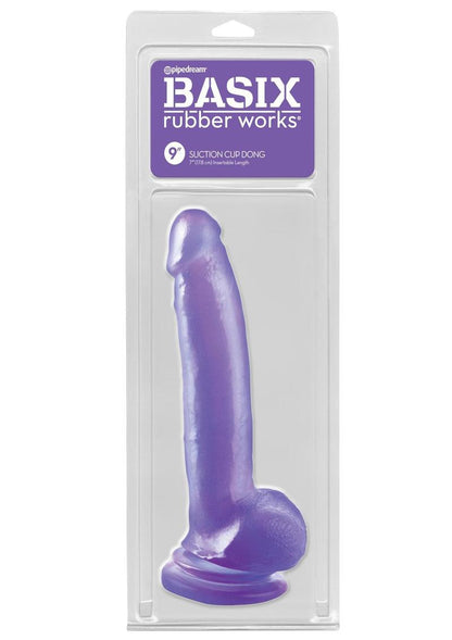 Basix Rubber Works Realistic Suction Cup Dildo