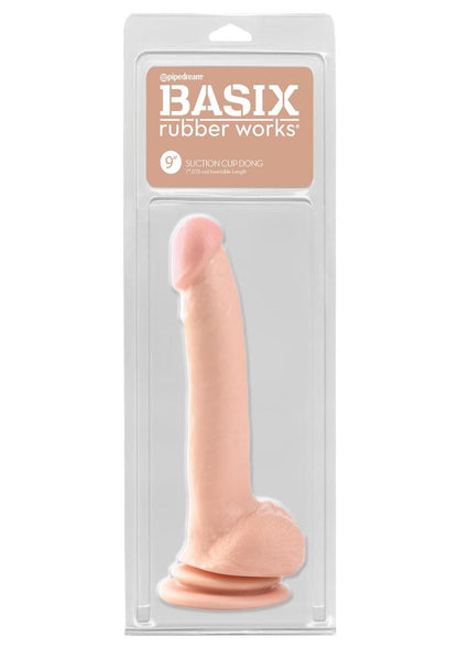 Basix Rubber Works Realistic Suction Cup Dildo