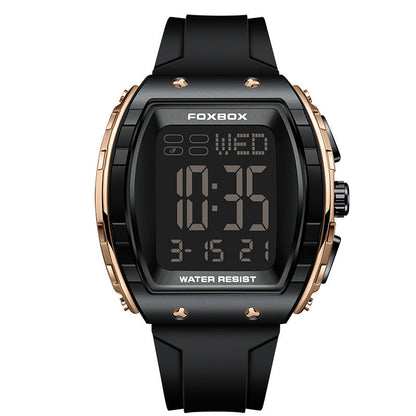 Multifunctional Mens Electronic Watch Digital Wristwatch For Students