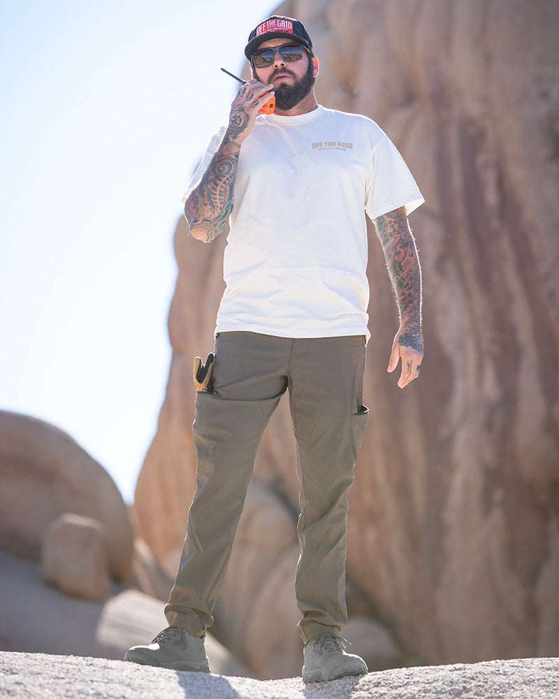 Lancer Taper Fit Pant - Beluga Brown