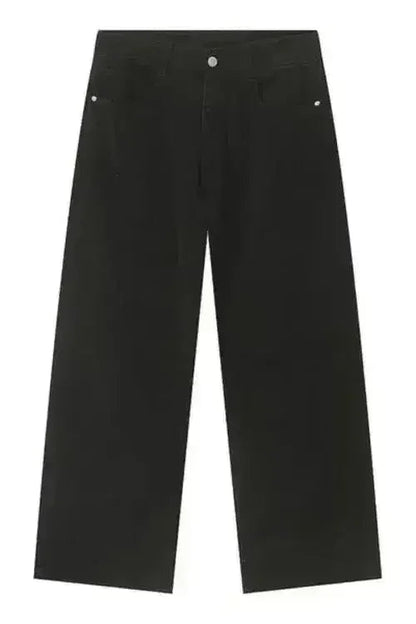 Pocketed Wide Leg Men&