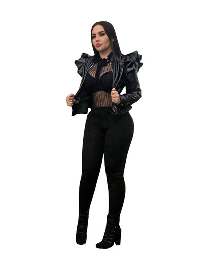 Leather Casual Women&