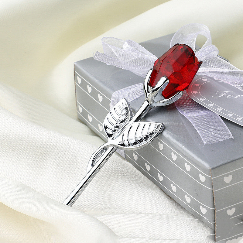 Crystal Metal Rose Valentine&