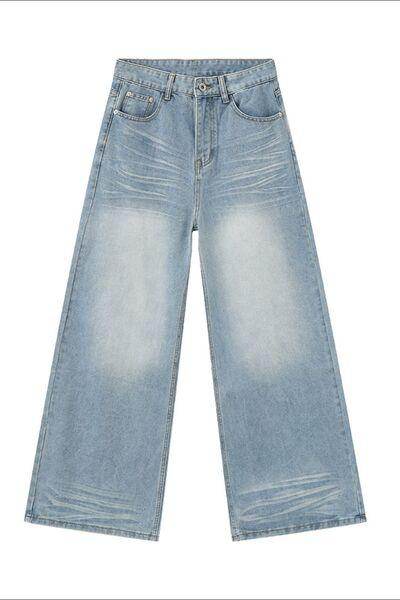 Wide Leg Jeans with Pockets for Ultimate Comfort and Style