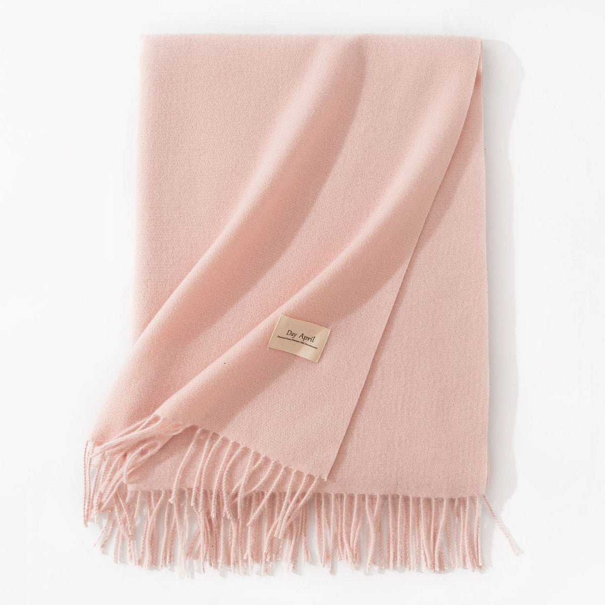 Pure Color Artificial Cashmere Scarf Women&