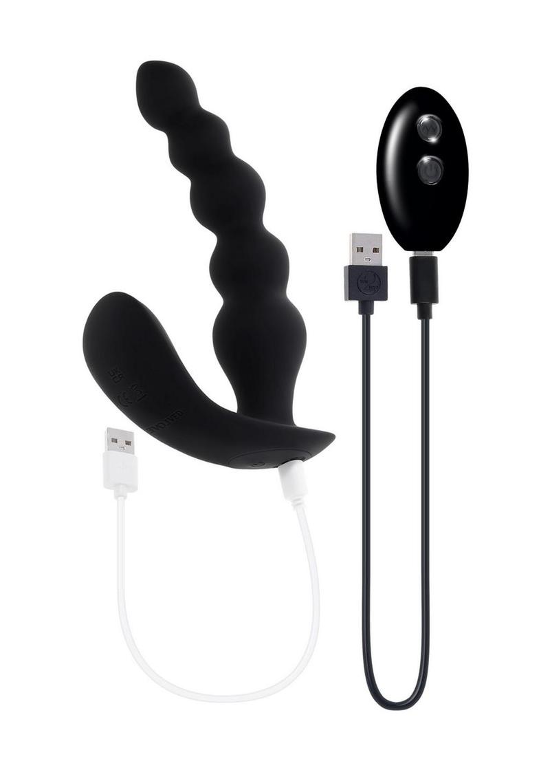 Bead Me Up Rechargeable Silicone Vibrating Anal Beads