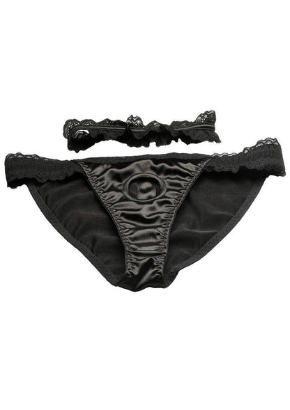 Jolie Strap-On Panty Harness And Garter