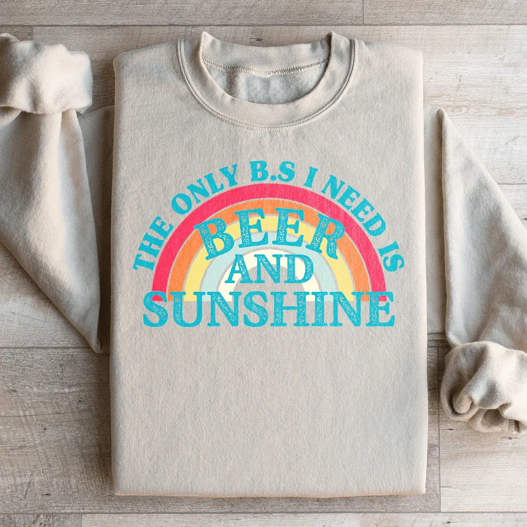 Beer &amp; Sunshine Sweatshirt