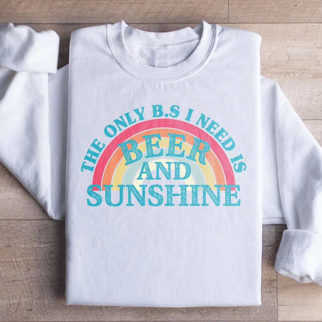 Beer &amp; Sunshine Sweatshirt