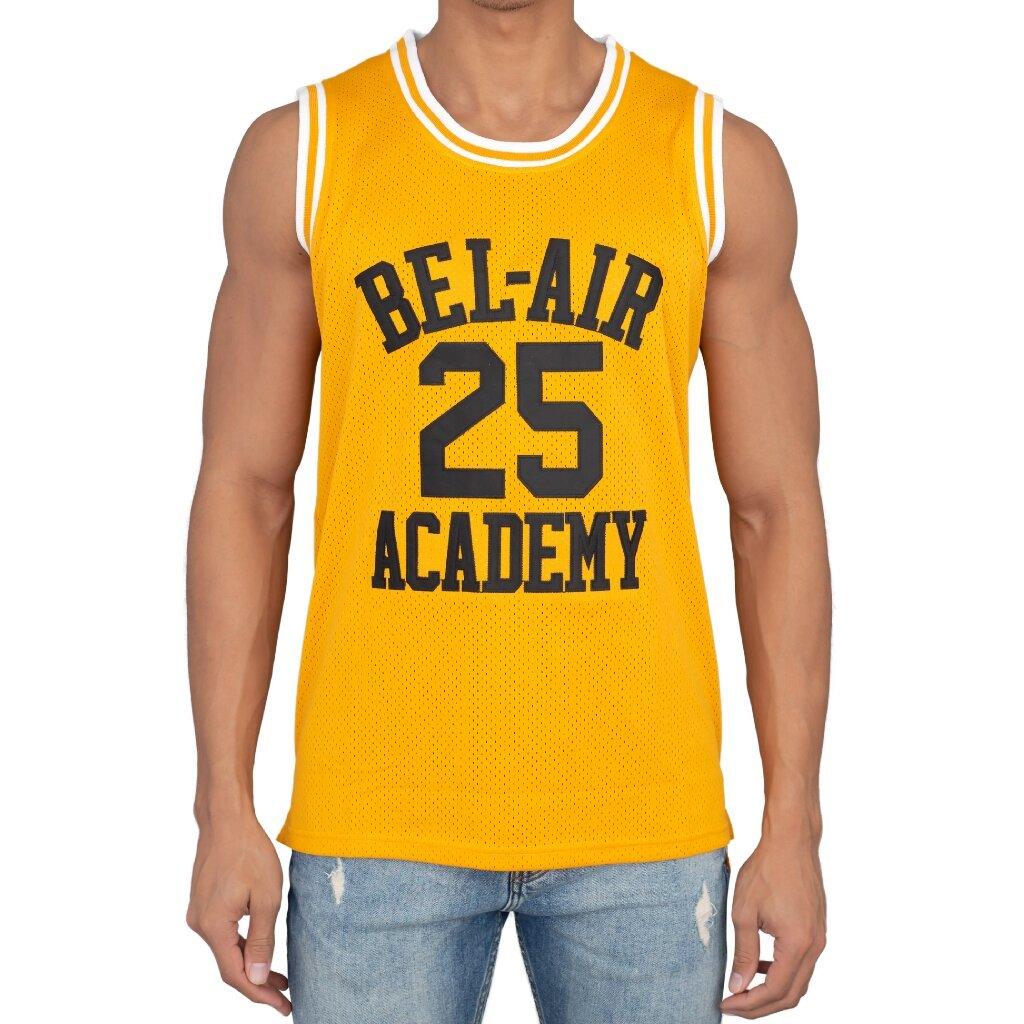 Bel Air Basketball Yellow Jersey